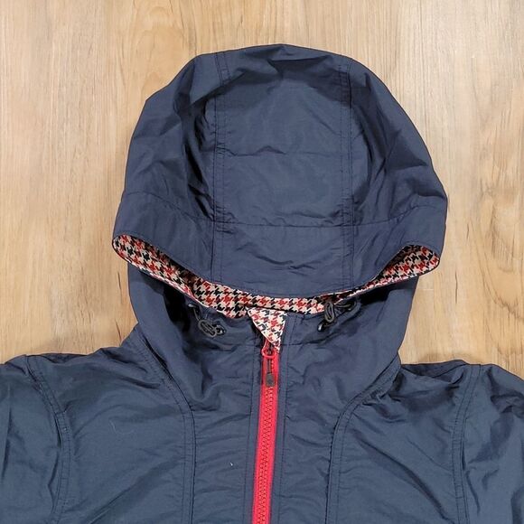 🔸️Columbia Blue Omni-Shield Hooded Windbreaker Jacket Medium - Picture 3 of 14